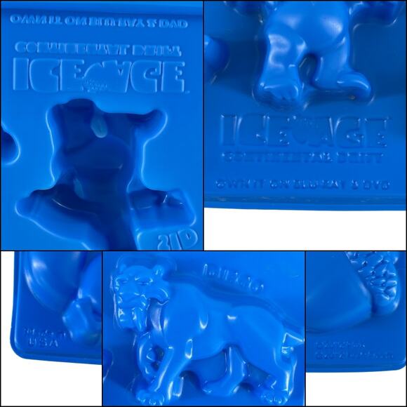 Jello Jiggler Molds 2-Holiday 1-Ice Age 5-Football Fun Shapes Kids Sensory Play - Picture 9 of 15